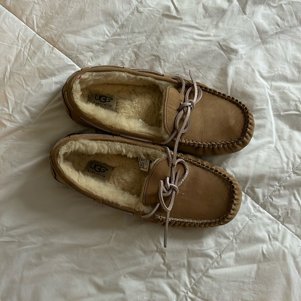 Lightly worn Ugg moccasins
